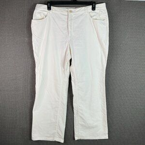 Talbots Women's Heritage Boot Straight Leg Demin Jeans Plus Siz 18W Classic